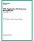 HPE Application Performance Management