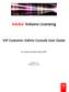 Adobe Volume Licensing