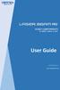 (CLASS 1 LASER PRODUCT) IEC Edition 3: User Guide. 2017/08 Rev 1.8.