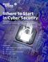 Where to Start in Cyber Security