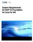 System Requirements for SAS 9.4 Foundation for Linux for x64