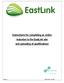 Instructions for completing an online induction to the EastLink site and uploading of qualifications