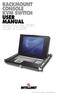 RACKMOUNT CONSOLE KVM SWITCH USER MANUAL