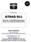 Data Acquisition ATDAQ DLL. Windows 3.11/95/98/NT/2000 Software Drivers for ATAO and ATDAQ Cards USER S MANUAL