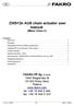ZWS12n AUS chain actuator user manual (Motor Class C)