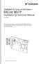 Installation & Technical Manual
