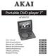 Portable DVD player 7