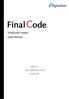 FinalCode Viewer User Manual