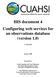 HIS document 4 Configuring web services for an observations database (version 1.0)