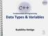 Data Types & Variables