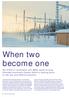 When two become one. JOHAN HANSSON, STEFAN BOLLMEYER The successful. ABB review special report