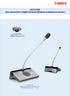 HCS-5300/80 Series New Generation Digital Infrared Wireless Conference System 3.3