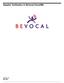 Speaker Verification in BeVocal VoiceXML