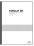 ACTIVANT SDI. Accounts Receivable Subsystems Reference Manual. Version 13.0