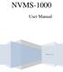 NVMS User Manual. Version 2.1.0