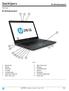 QuickSpecs. HP 240 G6 Notebook PC. Overview. HP 240 G6 Notebook PC. Front. c Americas Version 1 April 17, 2017 Page 1