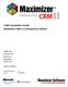 CABC Installation Guide Maximizer CRM 11 Entrepreneur Edition