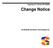 Suprtool for HP e3000: Change Notice. by Robelle Solutions Technology Inc.
