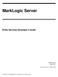 MarkLogic Server. Entity Services Developer s Guide. MarkLogic 9 May, Copyright 2018 MarkLogic Corporation. All rights reserved.