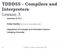 TDDD55 - Compilers and Interpreters Lesson 3