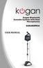 Kogan Bluetooth Karaoke System with Dual Microphones KAKAR2MICA
