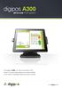 digipos A300 all-in-one POS system