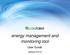 energy management and monitoring tool