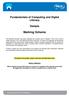 Fundamentals of Computing and Digital Literacy. Sample. Marking Scheme