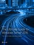 The Ultimate Guide to Windows Server 2016