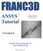 ANSYS Tutorial Version 6