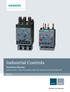 Industrial Controls. Protection Devices. Gerätehandbuch. Answers for industry. Edition 09/2014