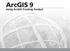 ArcGIS 9. Using ArcGIS Tracking Analyst