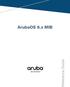 ArubaOS 6.x MIB. Reference Guide
