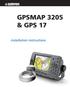 GPSMAP 3205 & GPS 17. installation instructions