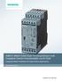 SIRIUS 3RB24 Solid-State Overload Relays with Complete Starter Functionality via IO-Link