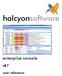 halcyonsoftware enterprise console v8.7 user reference