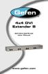 EXT-DVI-CAT5-4X User Manual