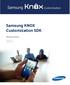 Samsung KNOX Customization SDK Release Notes