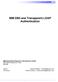 IBM DB2 and Transparent LDAP Authentication