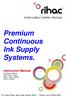 Premium Continuous Ink Supply Systems.