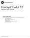 Concept Toolkit 12 Calculate Plan Educate