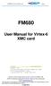 FM680 User Manual V1.4 FM680. User Manual for Virtex-6 XMC card