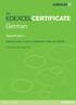 Specification. Edexcel Level 1/Level 2 Certificate in German (KGN0)