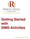 Getting Started with SIMS Activities