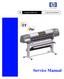 DesignJet 5000 Series Large-Format Printers Service Manual