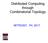 Distributed Computing through Combinatorial Topology MITRO207, P4, 2017