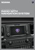 Truck Infotainment with 7 screen Radio with navigation system. This manual can be downloaded at: