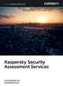 Kaspersky Enterprise Cybersecurity. Kaspersky Security Assessment Services.  #truecybersecurity