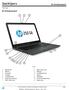 QuickSpecs. HP 250 G6 Notebook PC. Overview. HP 250 G6 Notebook PC. Front