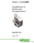 Using WAGO Series 750 EtherCAT coupler with CoDeSys SP Win V3 Application note